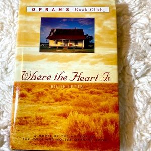 WHERE THE HEART IS - NOVALEE NATION by BILLIE LETTS OPRAH’S BOOK CLUB HARDBACK